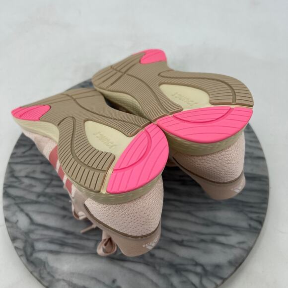 Adidas Women Running Shoes Pink Edge Lux Sportswear Lightweight Bounce Workout - Picture 8 of 13